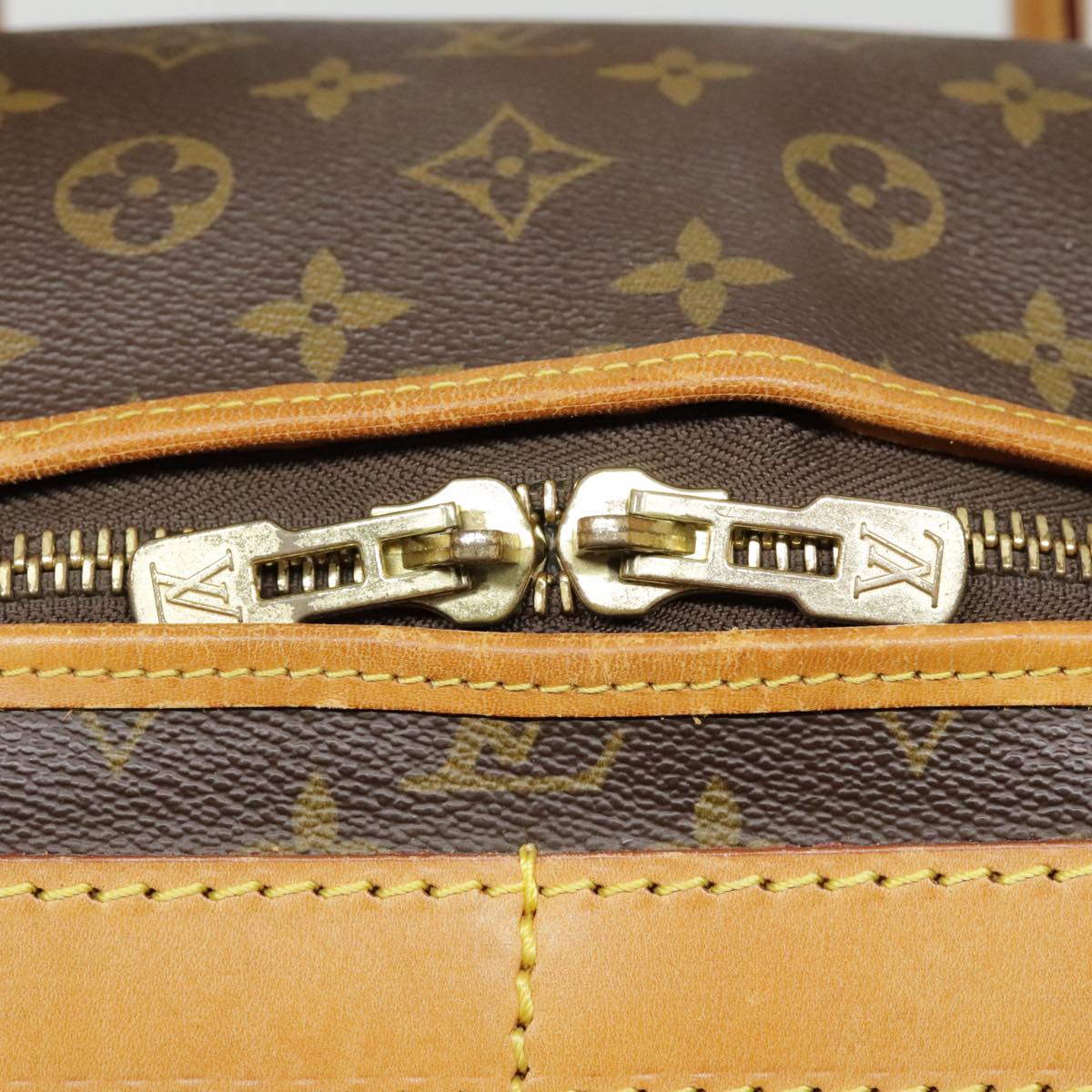 LOUIS VUITTON Monogram Sac Chasseur 40 Pet Carry M41924 LV Auth 90328