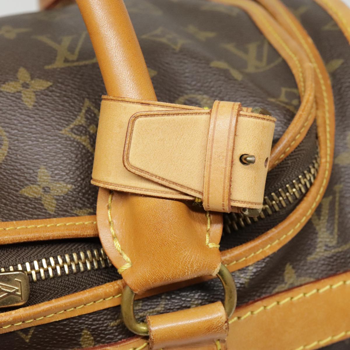 LOUIS VUITTON Monogram Sac Chasseur 40 Pet Carry M41924 LV Auth 90328