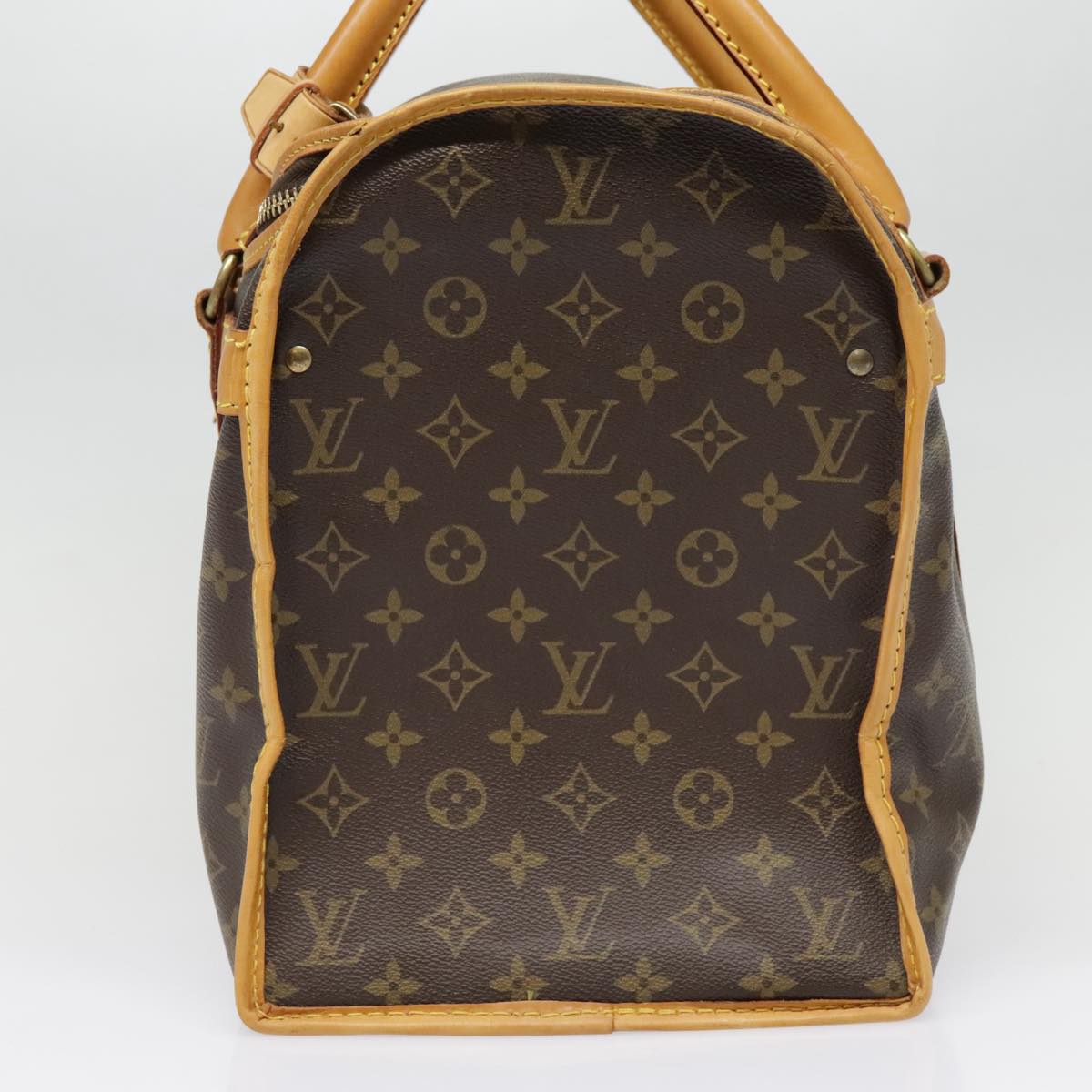 LOUIS VUITTON Monogram Sac Chasseur 40 Pet Carry M41924 LV Auth 90328