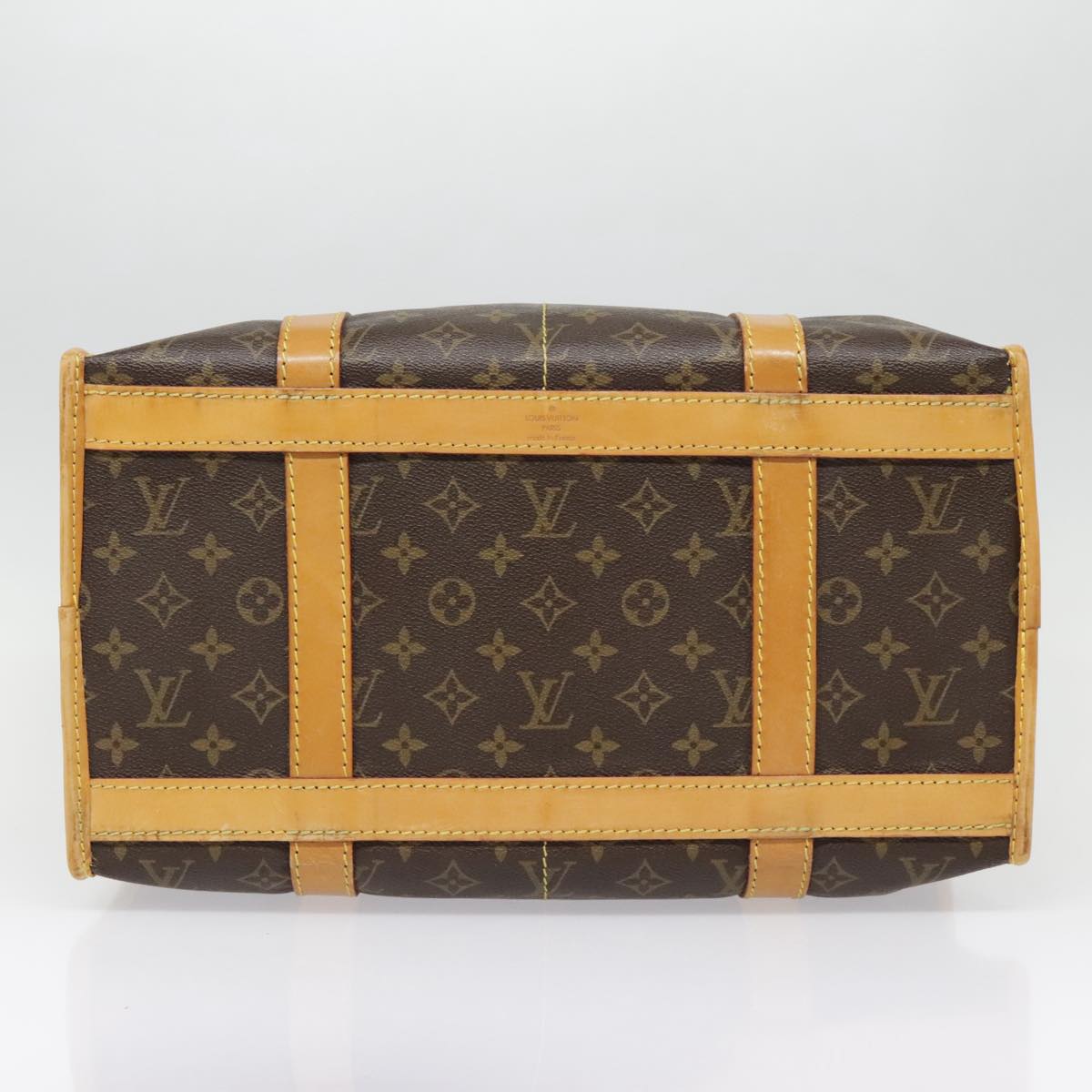 LOUIS VUITTON Monogram Sac Chasseur 40 Pet Carry M41924 LV Auth 90328