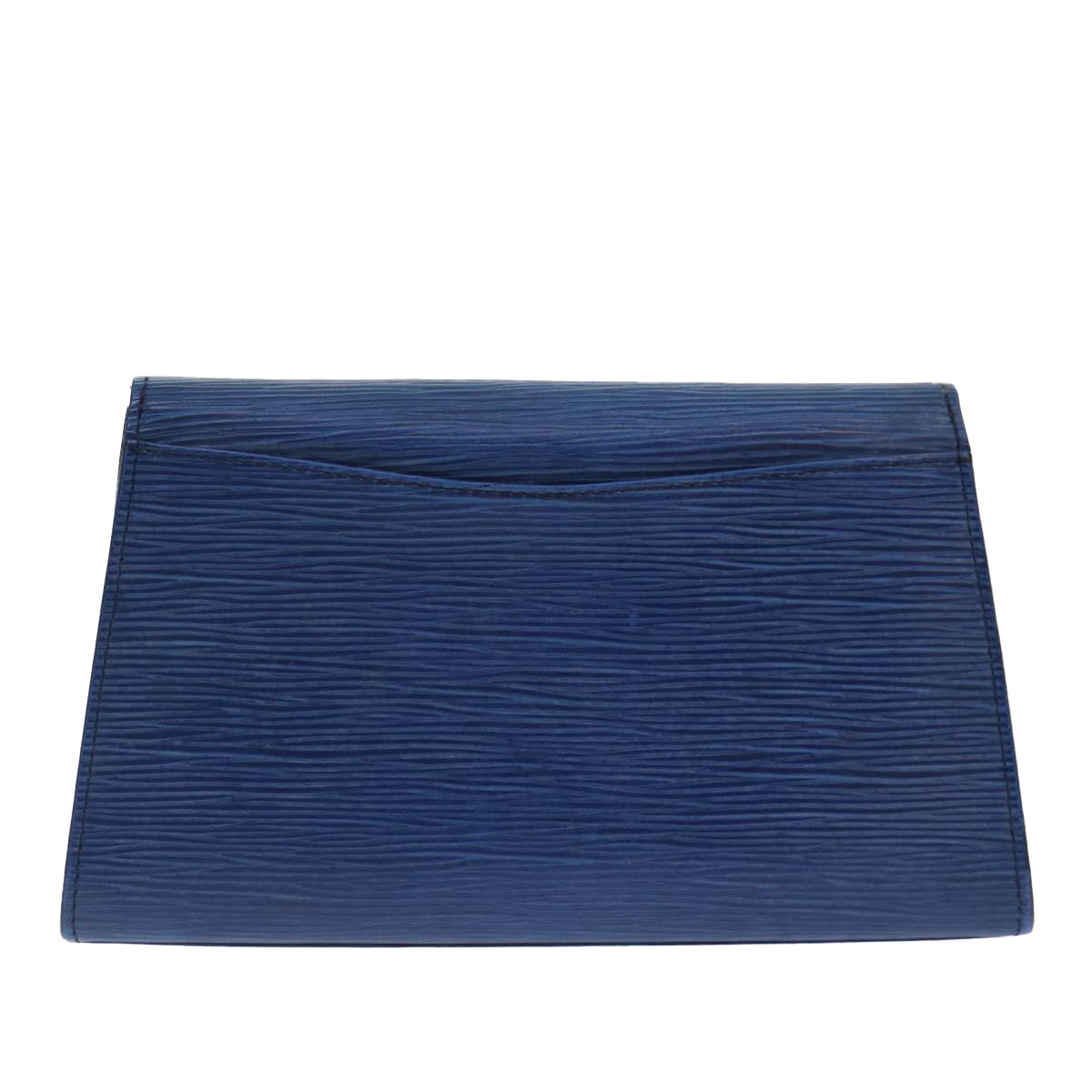 LOUIS VUITTON Epi Art Deco Clutch Bag Blue M52635 LV Auth 90356 - 0