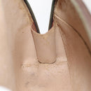 LOUIS VUITTON Monogram Trousse Demi Ronde Cosmetic Pouch M47520 LV Auth 90360-18