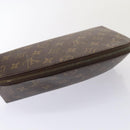 LOUIS VUITTON Monogram Trousse Demi Ronde Cosmetic Pouch M47520 LV Auth 90360-5