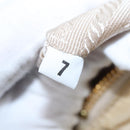 PRADA Hand Bag Nylon Beige Gold Auth 90379-12