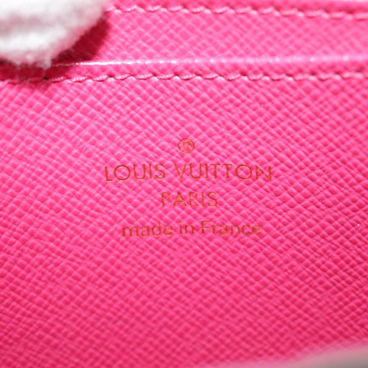 LOUIS VUITTON Monogram Multicolor Zippy Coin Purse  Black M93740 LV Auth 90392