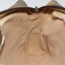 GUCCI GG Supreme Web Sherry Line Clutch Bag PVC Beige Red 89 01 012 Auth 90398-11