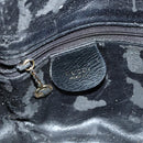 GUCCI Bamboo Shoulder Bag Leather 2way Black Gold 001 2123 1577 Auth 90421-9