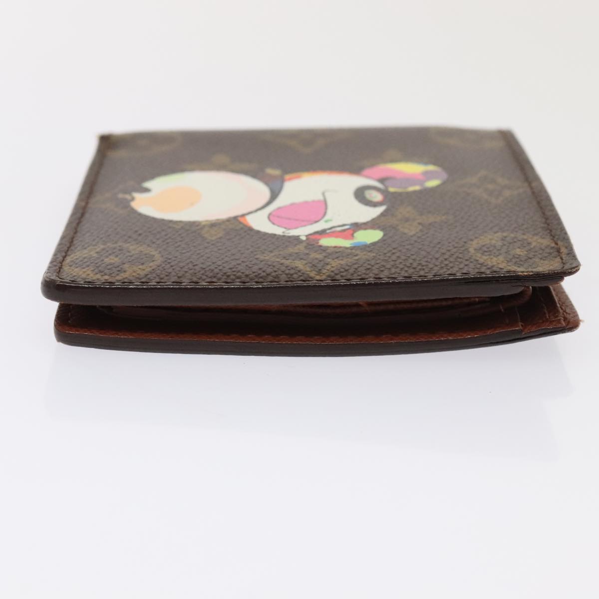 LOUIS VUITTON Monogram Panda Portefeuille Marco Wallet M61666 LV Auth 90423