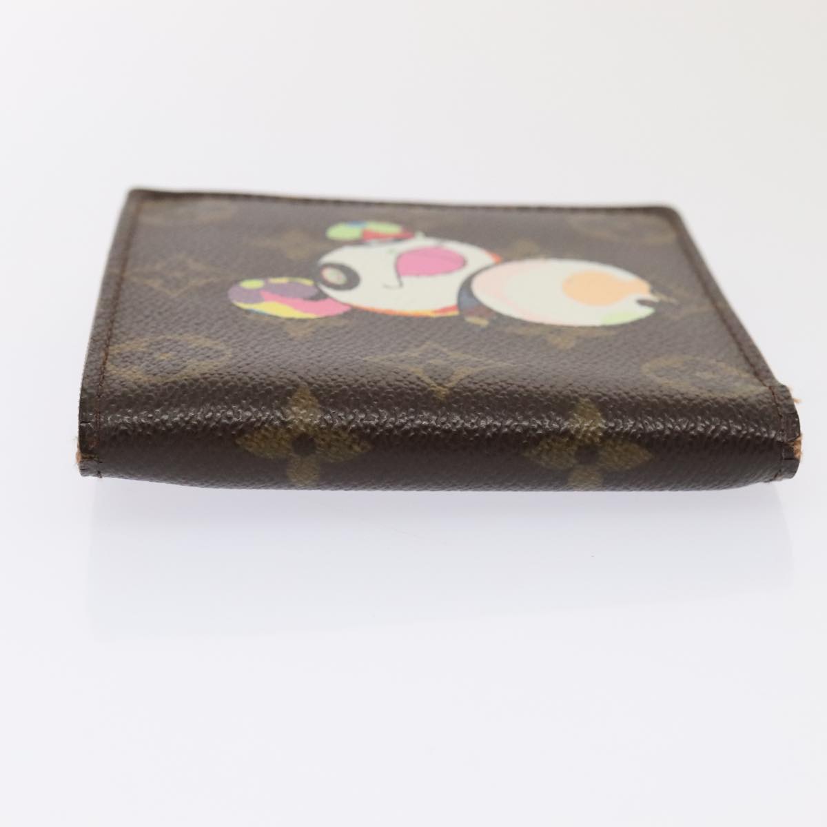 LOUIS VUITTON Monogram Panda Portefeuille Marco Wallet M61666 LV Auth 90423