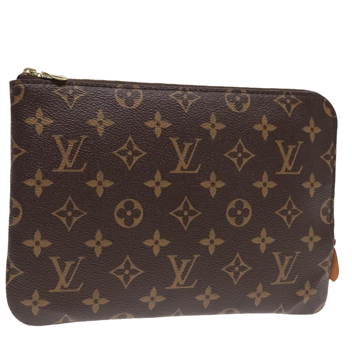 LOUIS VUITTON Monogram Etui Voyage PM Clutch Bag M44148 LV Auth 90426