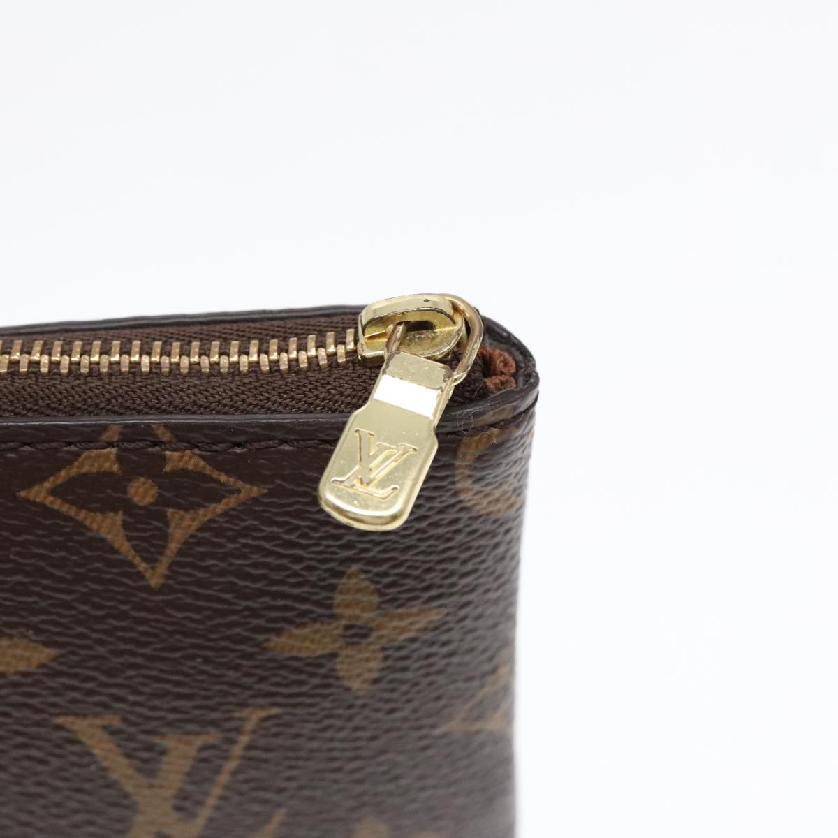 LOUIS VUITTON Monogram Etui Voyage PM Clutch Bag M44148 LV Auth 90426