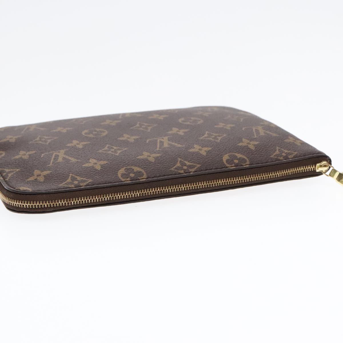 LOUIS VUITTON Monogram Etui Voyage PM Clutch Bag M44148 LV Auth 90426