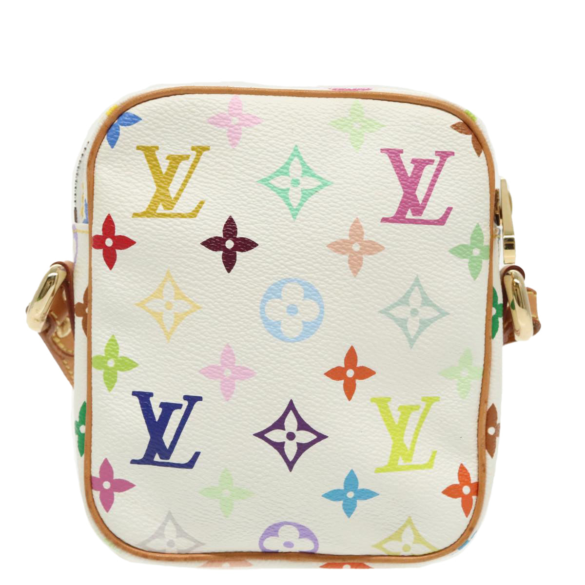 LOUIS VUITTON Monogram Multicolor lift Shoulder Bag White M40055 LV Auth 90440 - 0