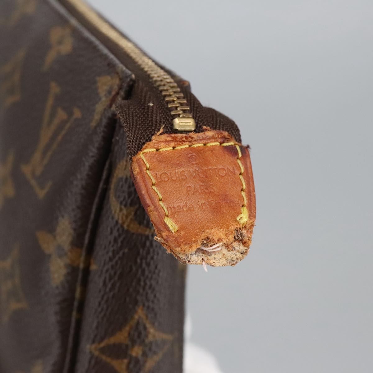 LOUIS VUITTON Monogram Pochette Accessoires Pouch M51980 LV Auth 90450