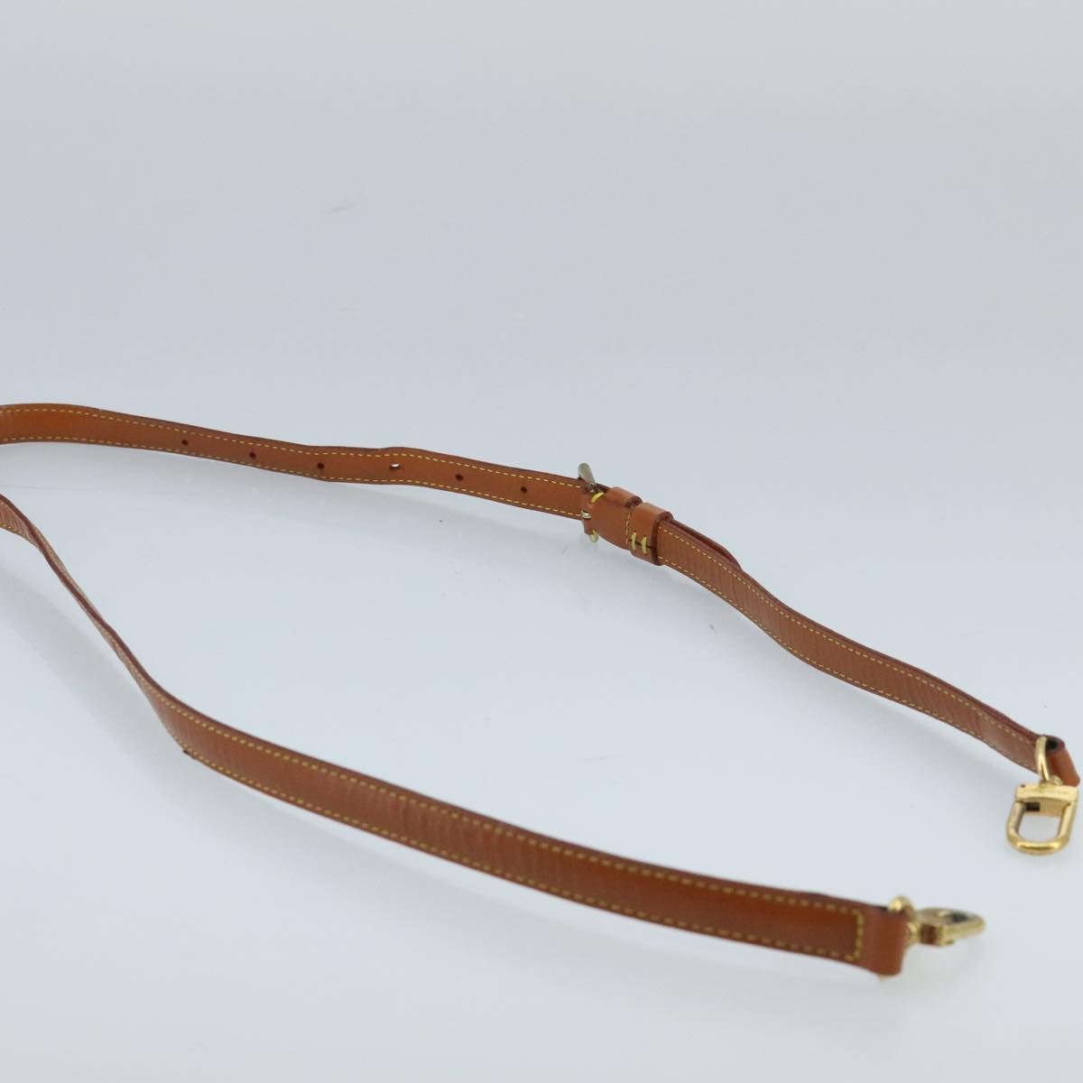 LOUIS VUITTON Epi Adjustable Shoulder Strap 44.1""-46.9"" Brown LV Auth 90451