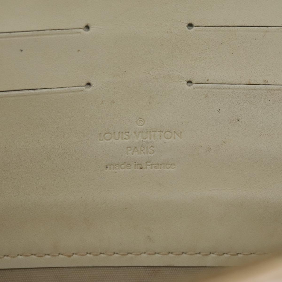 LOUIS VUITTON Monogram Vernis Sunset Bluebird Bag Perle M93541 LV Auth 90454