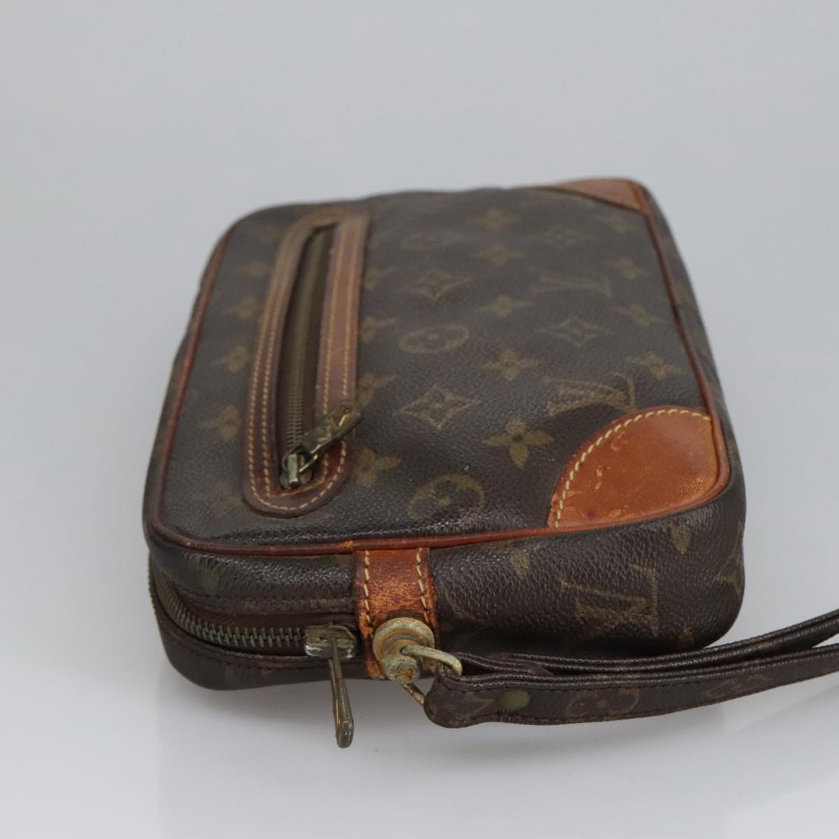 LOUIS VUITTON Monogram Marly Dragonne GM Clutch Bag M51825 LV Auth 90456