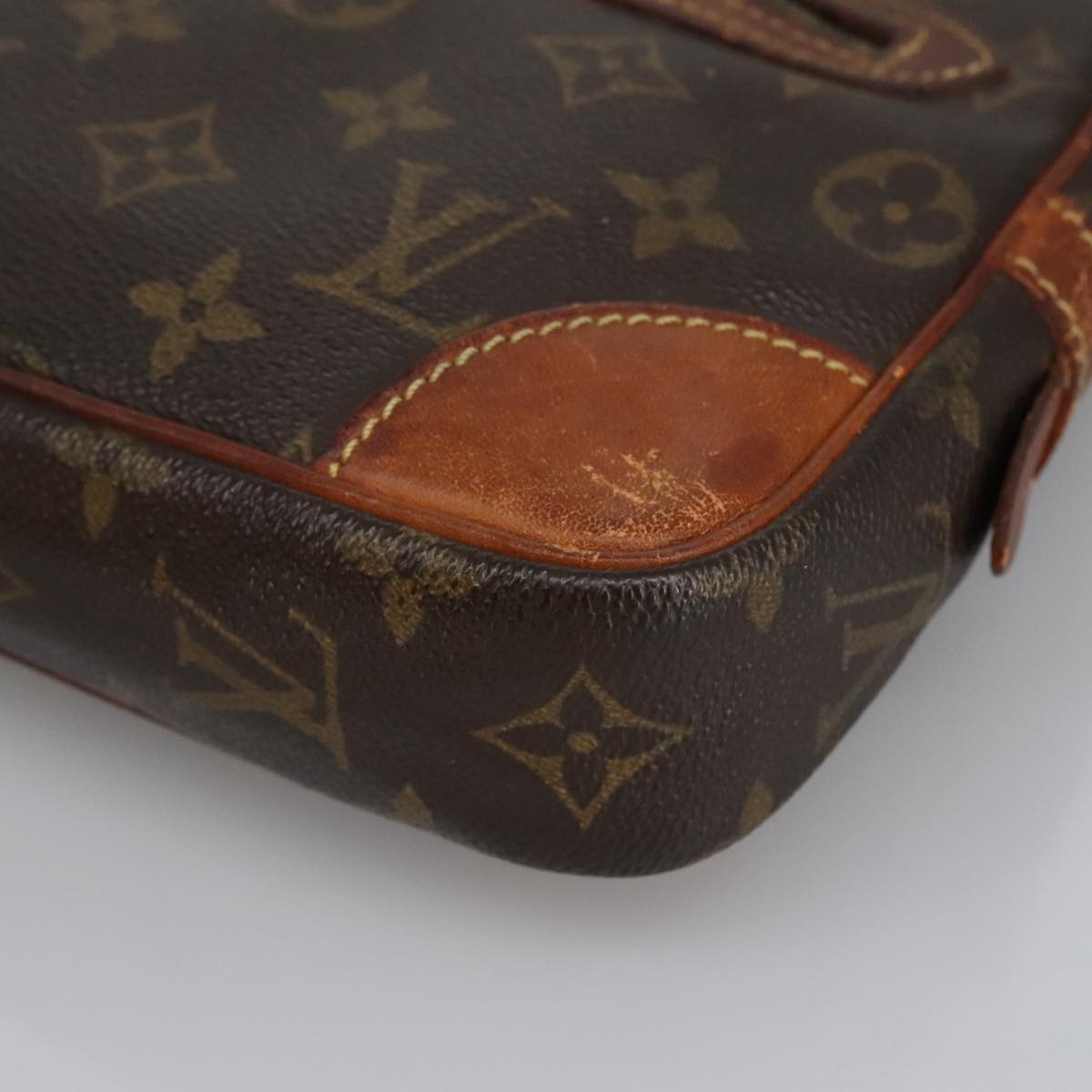 LOUIS VUITTON Monogram Marly Dragonne GM Clutch Bag M51825 LV Auth 90456