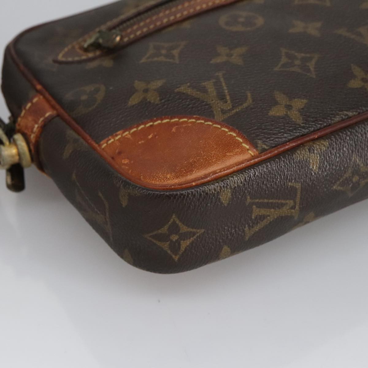 LOUIS VUITTON Monogram Marly Dragonne GM Clutch Bag M51825 LV Auth 90456