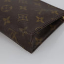LOUIS VUITTON Monogram Poche Toilette 15 Pouch M47546 LV Auth 90458-15