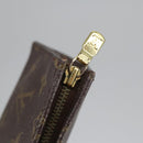 LOUIS VUITTON Monogram Poche Toilette 15 Pouch M47546 LV Auth 90458-9