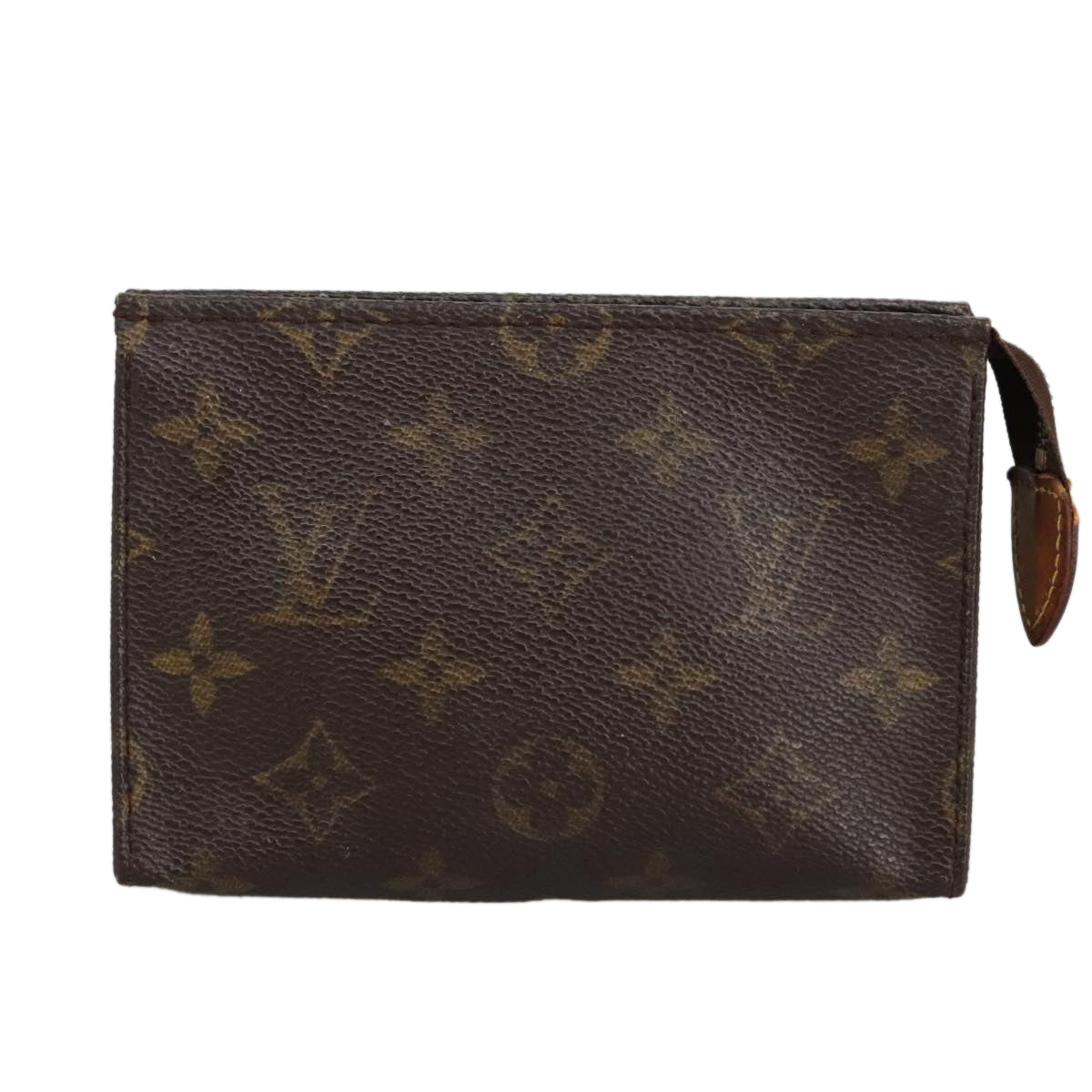 LOUIS VUITTON Monogram Poche Toilette 15 Pouch M47546 LV Auth 90458