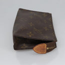 LOUIS VUITTON Monogram Poche Toilette 15 Pouch M47546 LV Auth 90458-3