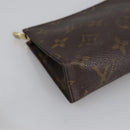 LOUIS VUITTON Monogram Poche Toilette 15 Pouch M47546 LV Auth 90458-14