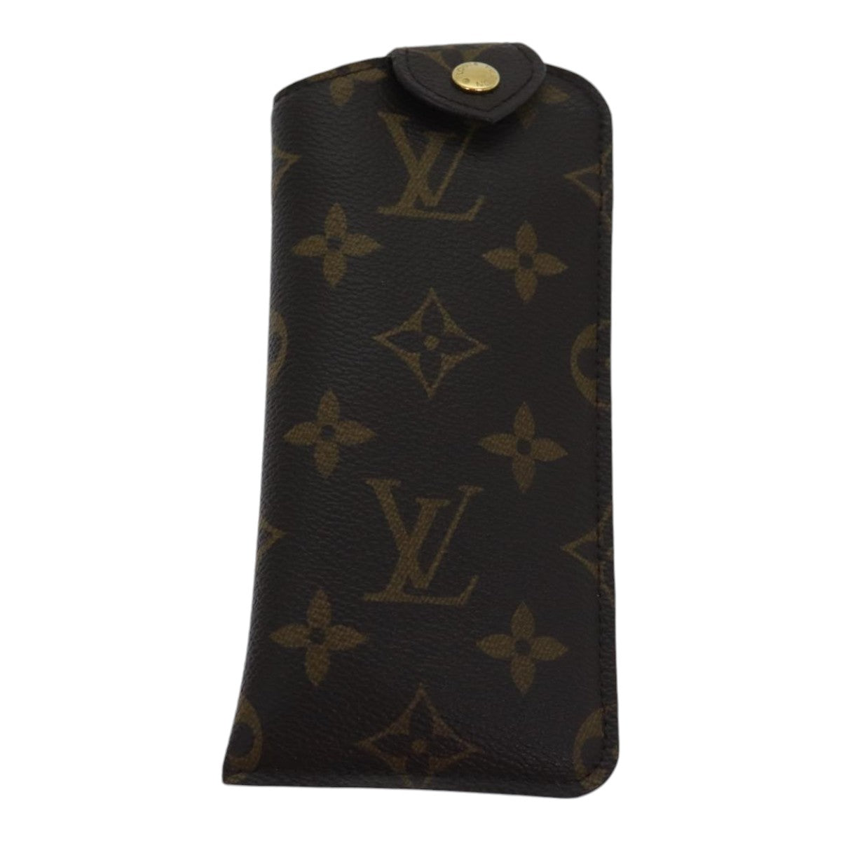 LOUIS VUITTON Monogram Etui Lunette PM Glasses Case M66545 LV Auth 90460