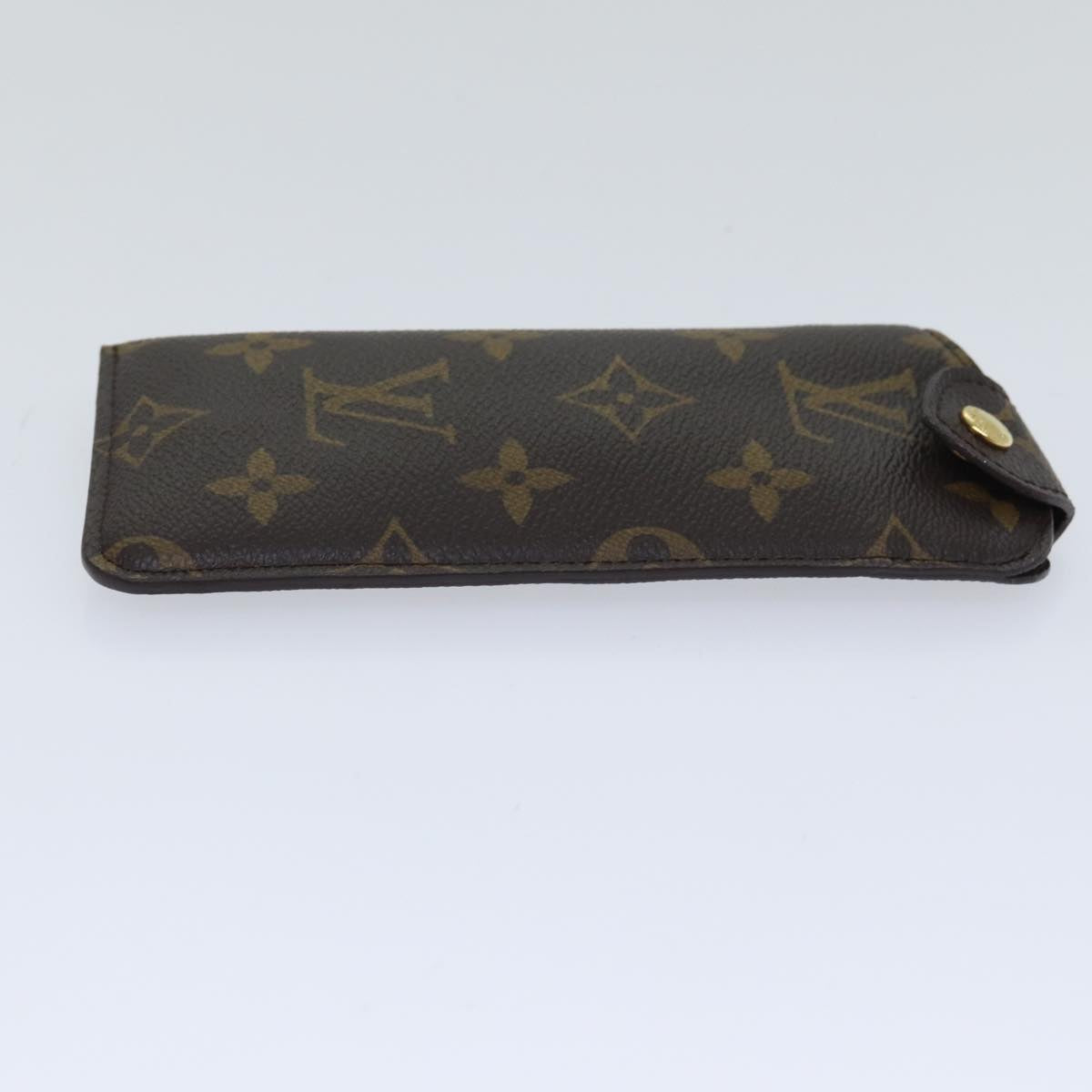 LOUIS VUITTON Monogram Etui Lunette PM Glasses Case M66545 LV Auth 90460