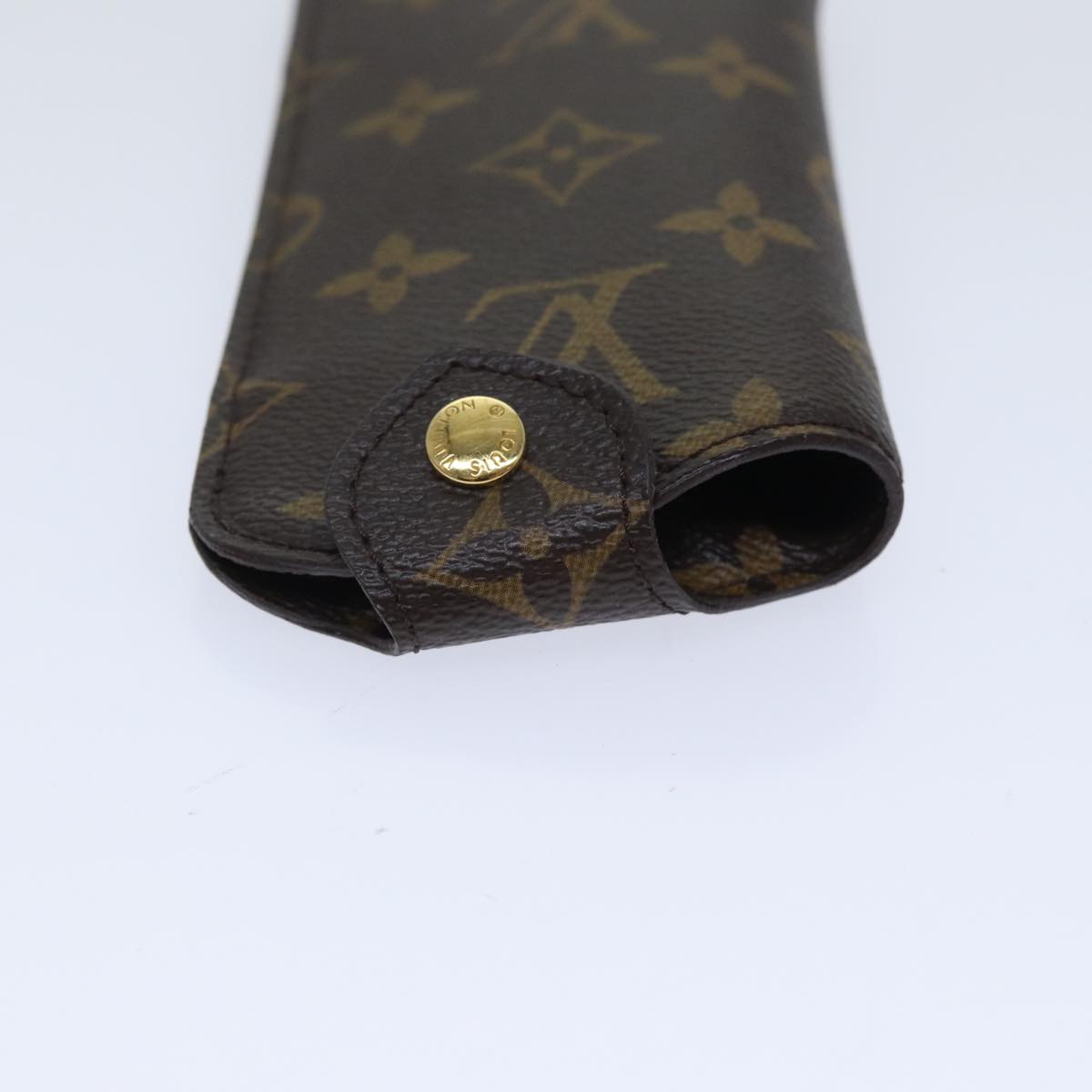 LOUIS VUITTON Monogram Etui Lunette PM Glasses Case M66545 LV Auth 90460