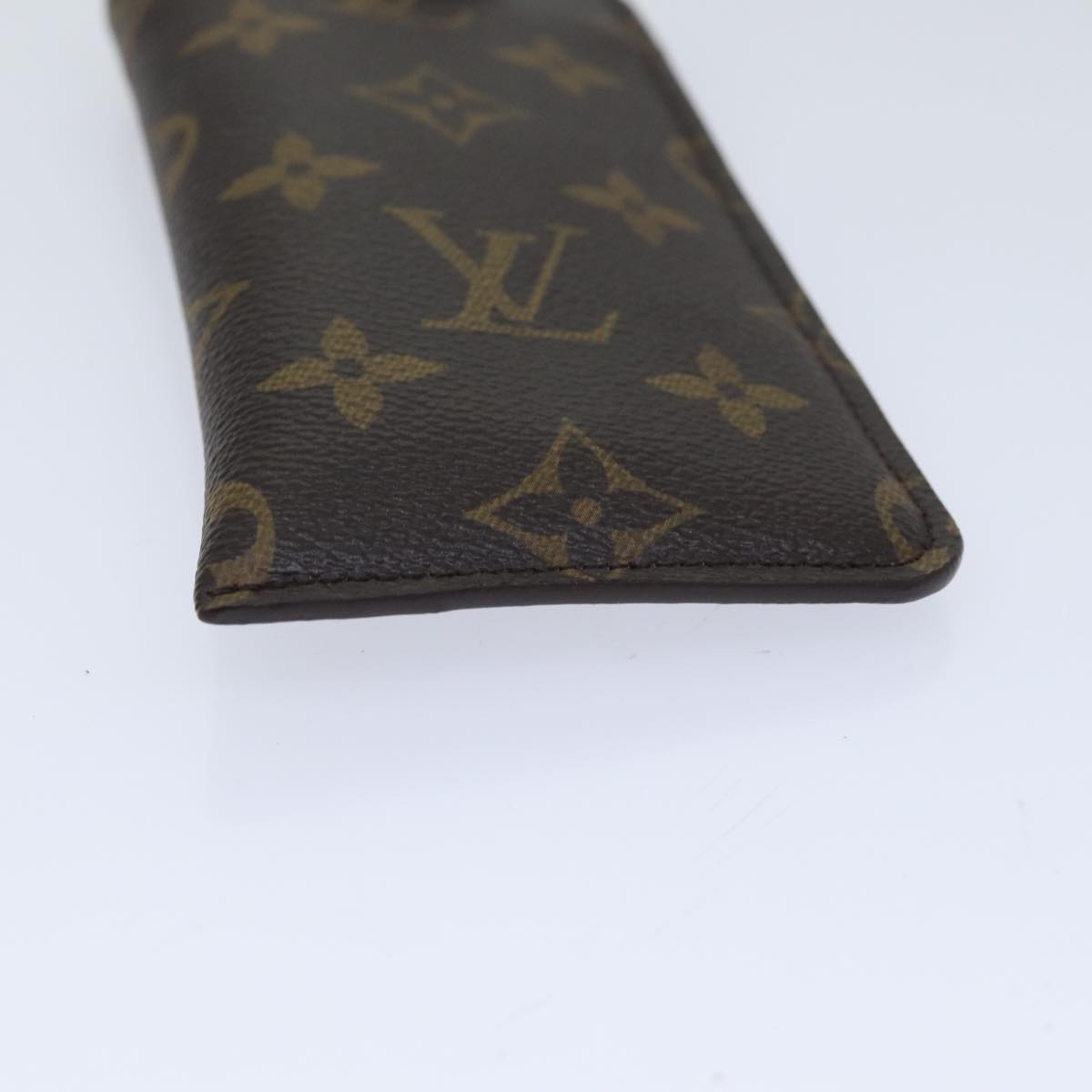 LOUIS VUITTON Monogram Etui Lunette PM Glasses Case M66545 LV Auth 90460