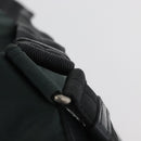 PRADA Backpack Nylon Khaki Silver Auth 90473-15