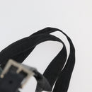 PRADA Backpack Nylon Khaki Silver Auth 90473-16