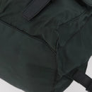 PRADA Backpack Nylon Khaki Silver Auth 90473-20