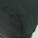 PRADA Backpack Nylon Khaki Silver Auth 90473-22