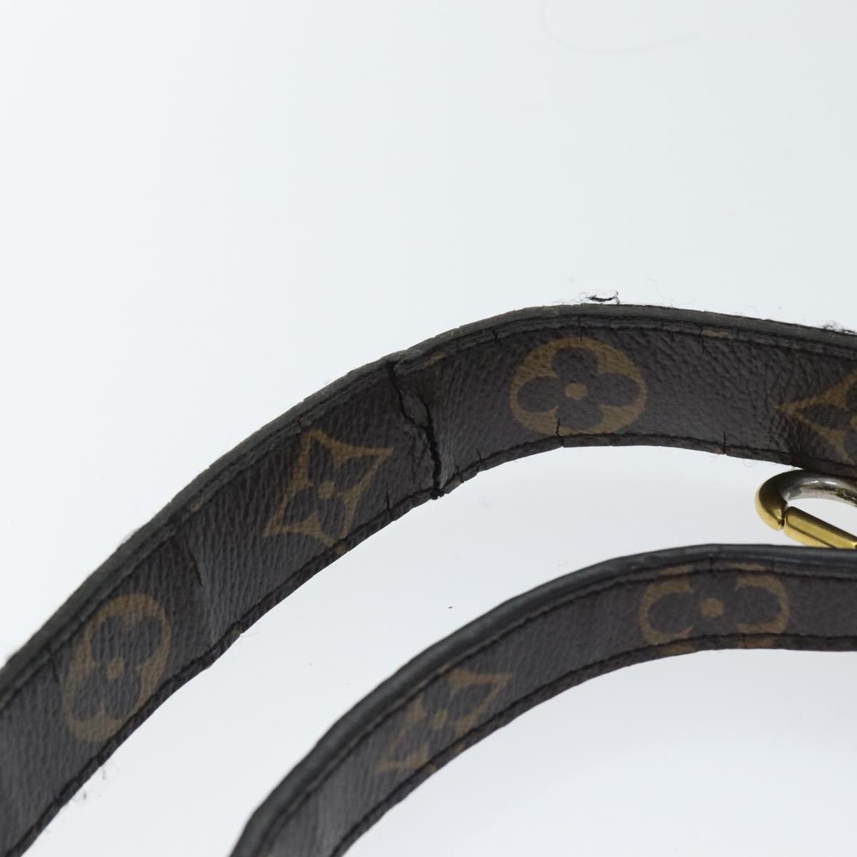 LOUIS VUITTON Monogram Shoulder Strap 40.9"" LV Auth 90478