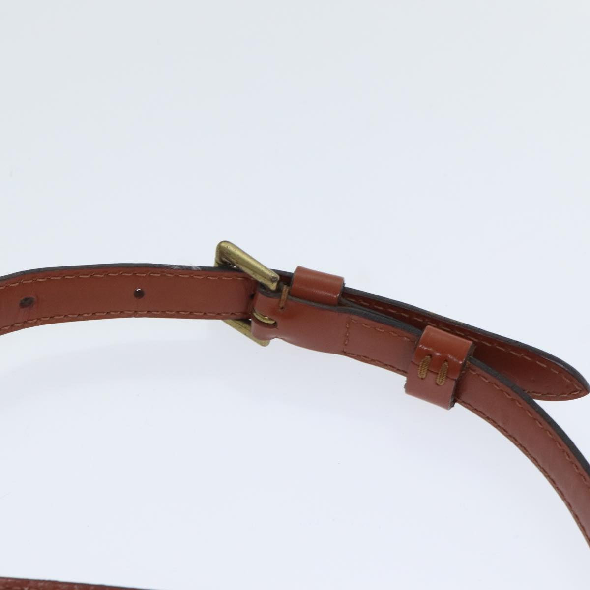 LOUIS VUITTON Epi Adjustable Shoulder Strap 35.8""-42.1"" Brown LV Auth 90481