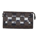LOUIS VUITTON Monogram Chess Stand Pouch M81588 LV Auth 90498SM-13