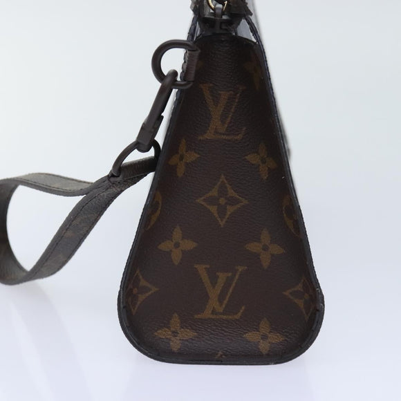 LOUIS VUITTON Monogram Chess Stand Pouch M81588 LV Auth 90498SM