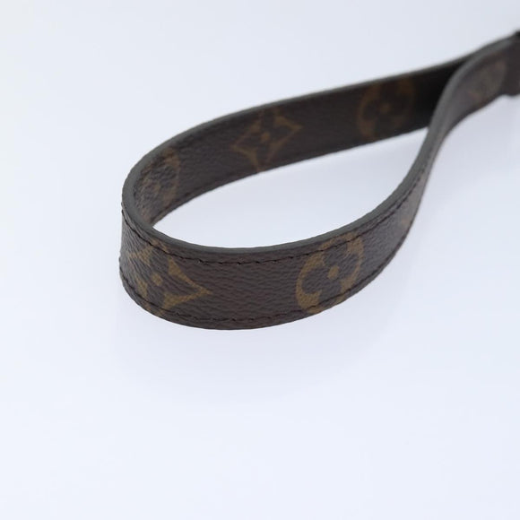 LOUIS VUITTON Monogram Chess Stand Pouch M81588 LV Auth 90498SM