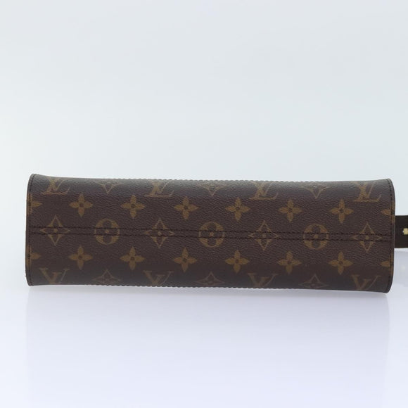 LOUIS VUITTON Monogram Chess Stand Pouch M81588 LV Auth 90498SM