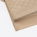 GUCCI GG Canvas Tote Bag Beige Silver 002 1053 Auth 90509-15