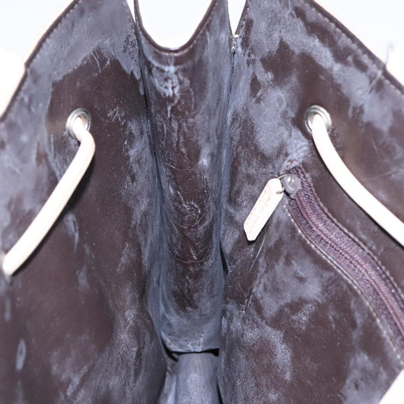 GUCCI GG Canvas Tote Bag Beige Silver 002 1053 Auth 90509