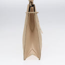 GUCCI GG Canvas Tote Bag Beige Silver 002 1053 Auth 90509-3