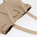 GUCCI GG Canvas Tote Bag Beige Silver 002 1053 Auth 90509-6