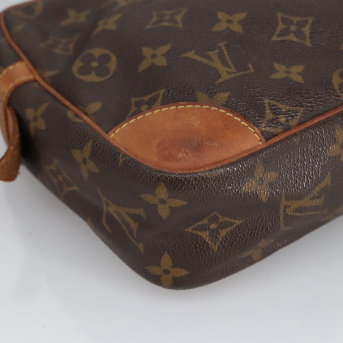 LOUIS VUITTON Monogram Compiegne 28 Clutch Bag M51845 LV Auth 90518