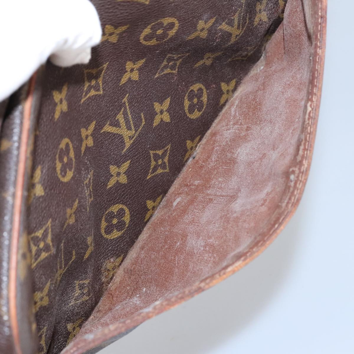 LOUIS VUITTON Monogram Compiegne 28 Clutch Bag M51845 LV Auth 90518