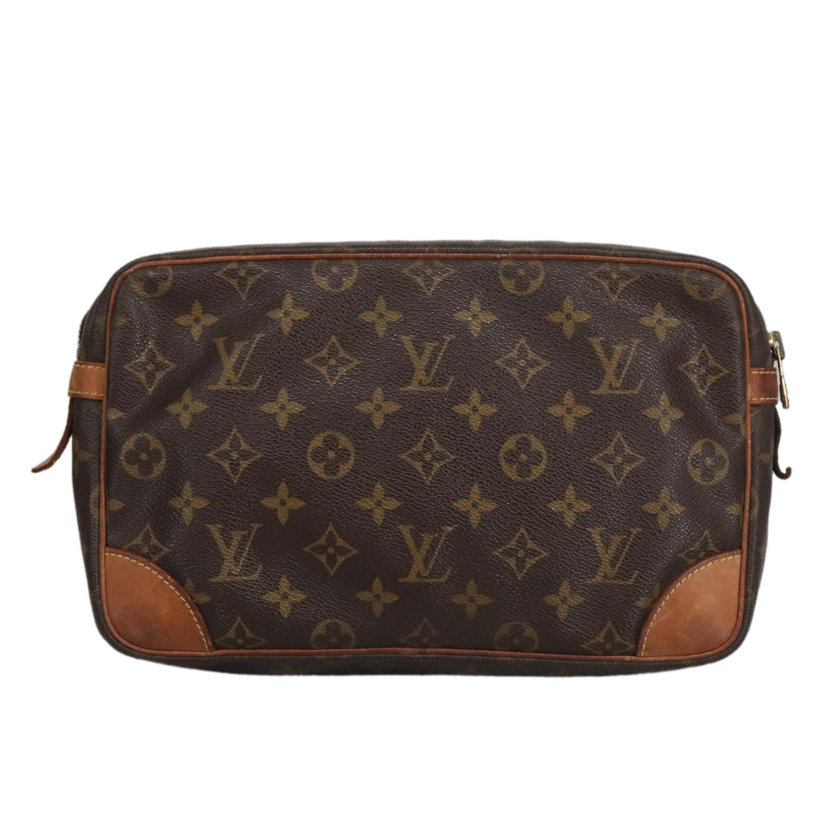 LOUIS VUITTON Monogram Compiegne 28 Clutch Bag M51845 LV Auth 90518 - 0