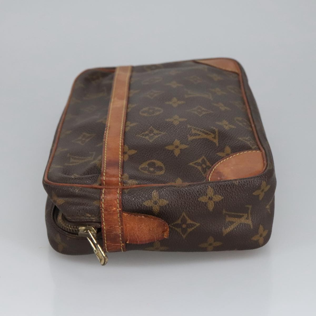 LOUIS VUITTON Monogram Compiegne 28 Clutch Bag M51845 LV Auth 90518